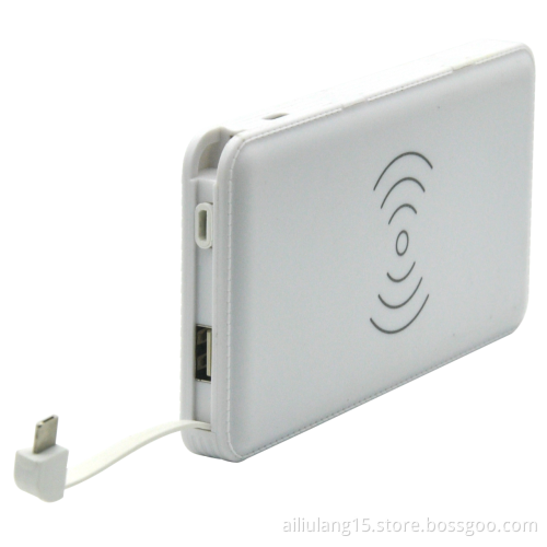 card wireless power bank